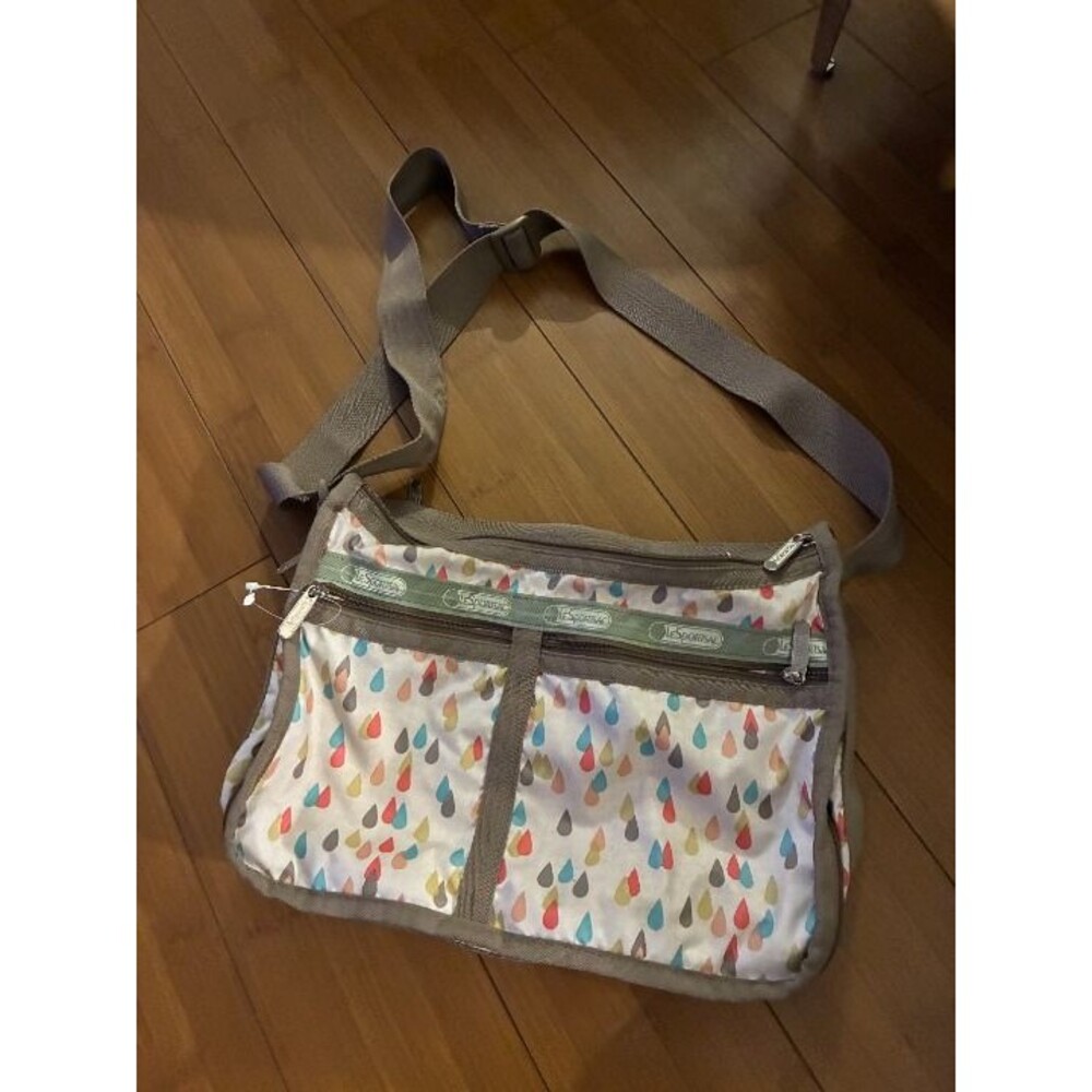 LeSportsac Classic Hobo Spring Showers Rain Drop Bag